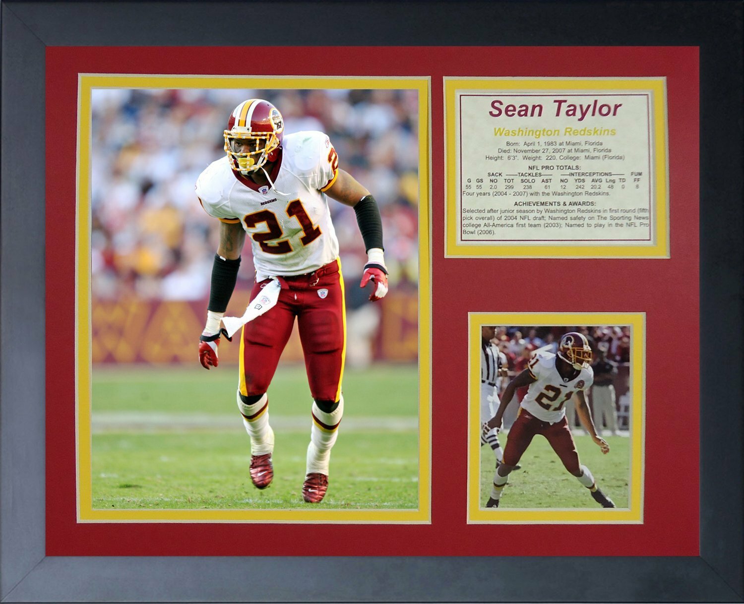 Sean Taylor Autographed Memorabilia