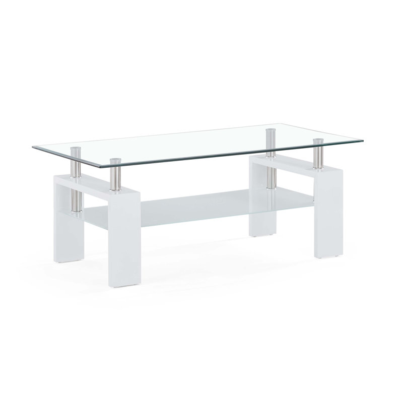 Table basse Marshall, Blanc