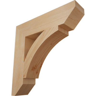 Support en bois / corbeau