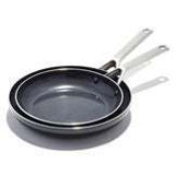 OXO Agility Ceramic Nonstick 2pc Fry Pan Set, 9.5" & 11"