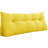 Sit-up Back Comfort Corduroy Bed Headboard Wedge Reading Pillow Triangular Backrest Compression-99222263-99222254