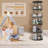 Rotating Bookshelf Tower 5 Tier, Spinning Bookcase, Revolving 360 Book Shelf Narrow Tall Bookcase, Vertical Turning Round Storage Bookshelf, Book Shelf Organizer For Bedroom, Living Room-32585872
