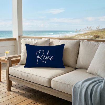 Relax Pillow 16"X16" Charcoal