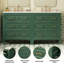  Ensemble de meuble-lavabo autoportant 60 po avec 3 tiroirs, 60 po, vert-692714592