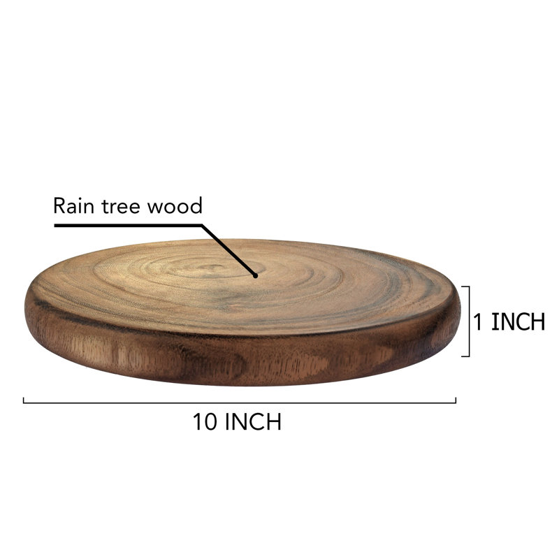 Planche à découper en bois à grain de bois naturel Aeravida