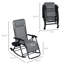 Outsunny 2 Pieces Outdoor Rocking Chairs-1271859685