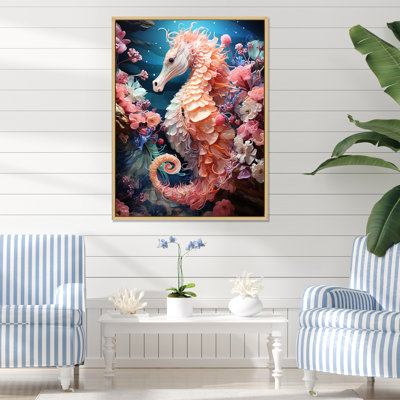 " Marine Seahorse Composition I "
