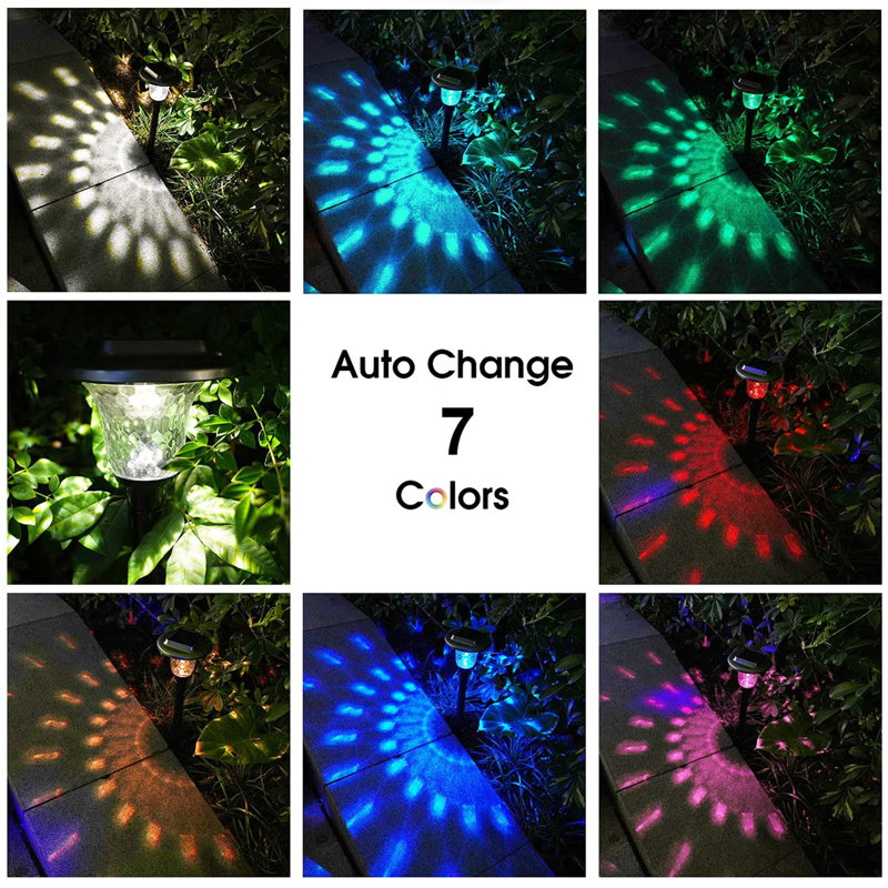 Low Voltage Solar Powered Integrated LED Pathway Light Pack