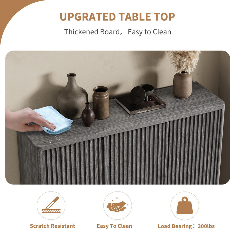 Meuble de rangement pour chaussures Modern, Gris