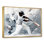 Abstrait baseball pâte Swing I - Sport Baseball Wall Art Living Room