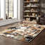 Tapis gris / doré Kirkland-369737824