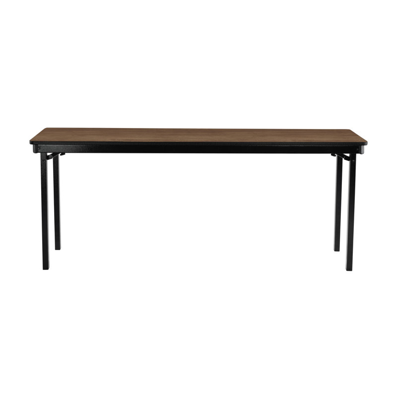 Table pliante Max Seating, Noyer, L 72 po