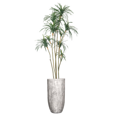94'' Faux Dragon Tree Tree in Pot