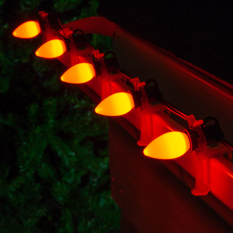 600'' String Lights, Orange