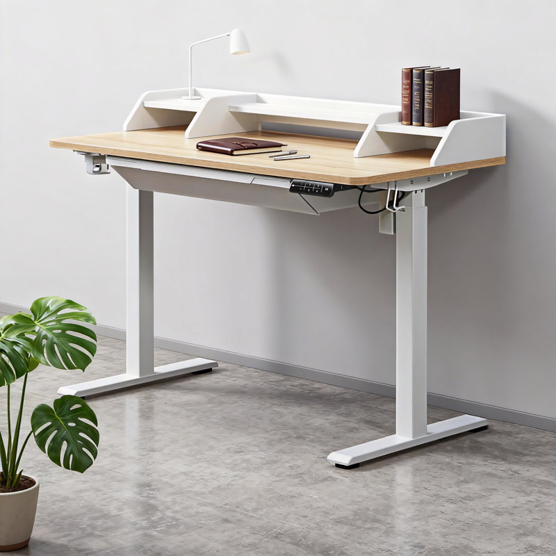 Bureau debout à hauteur réglable électrique Larreon