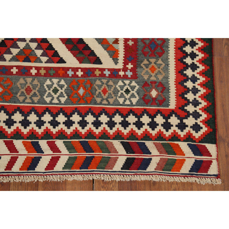 Vegetable Dye Kilim   Area Rug 5x8