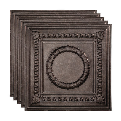 Panneau de plafond décoratif en vinyle FASÄDE Rosette 2 pi x 2 pi