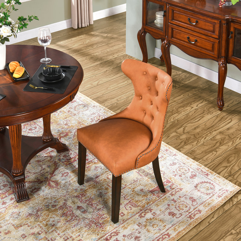 Chaise d'appoint Saphron, Orange, 2