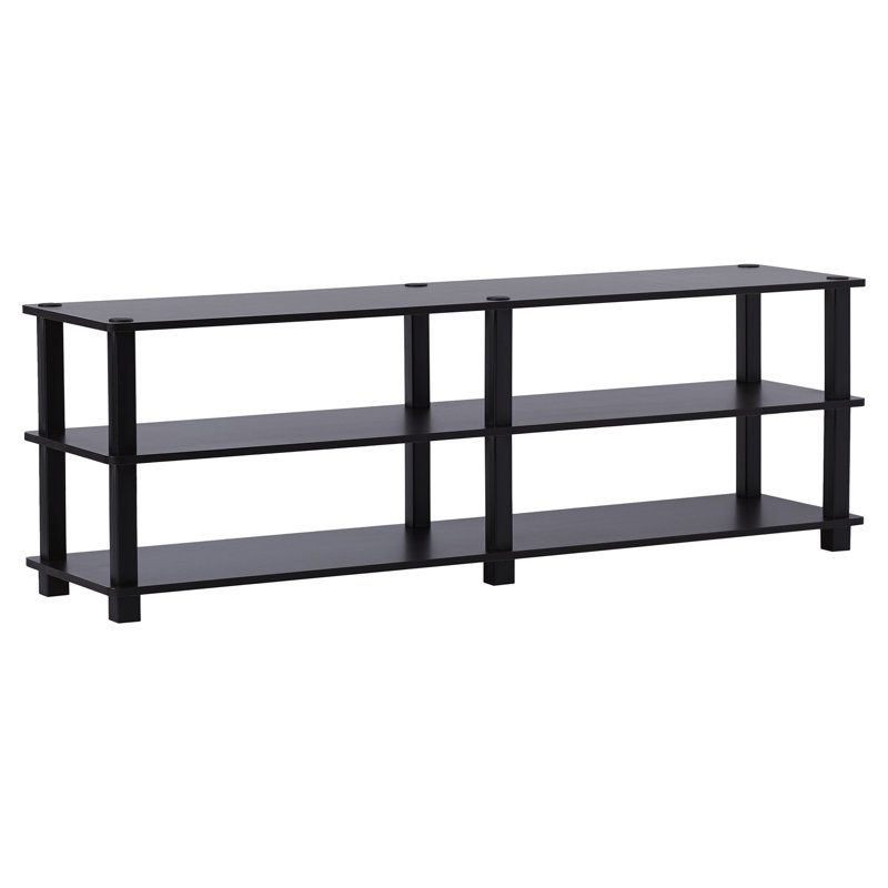 18 Pair Shoe Rack, Espresso/Black