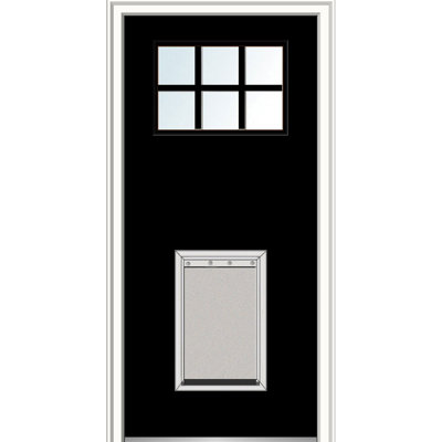 Craftsman 80'' Fiberglass Front Entry Doors