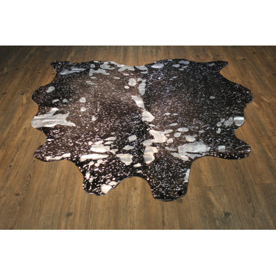 Dunson Cowhide Abstract Indoor Rug