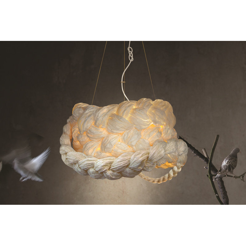 1 - Light Pendant, Natural White, 1