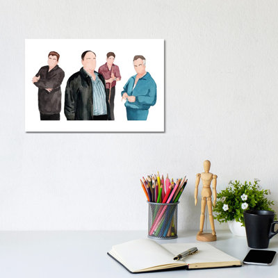 The Sopranos by AJ Filopoulos  Print