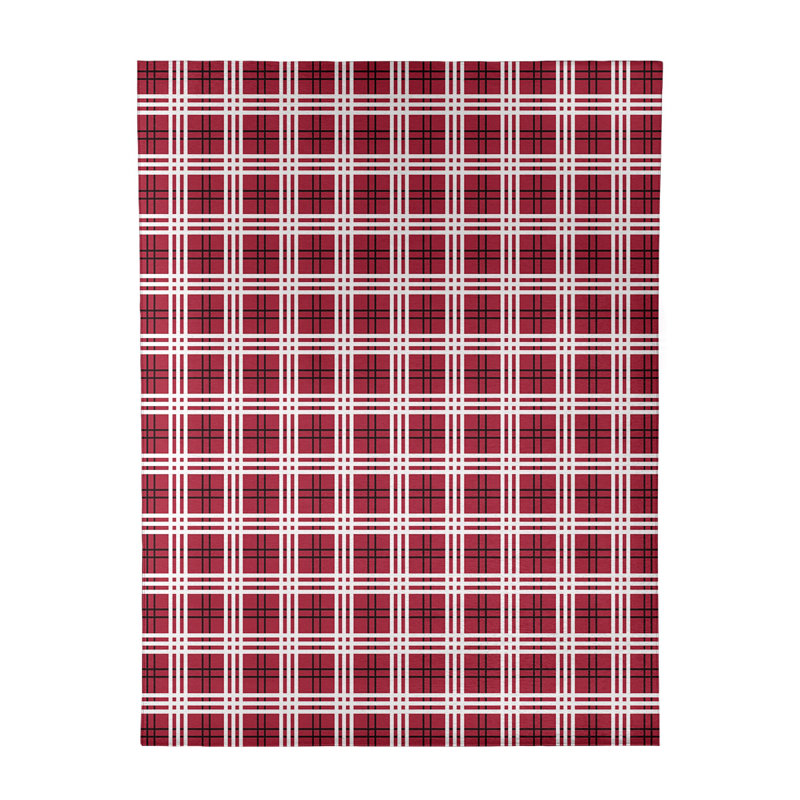Tapis rouge à carreaux, Rectangle 9 pi x 12 pi