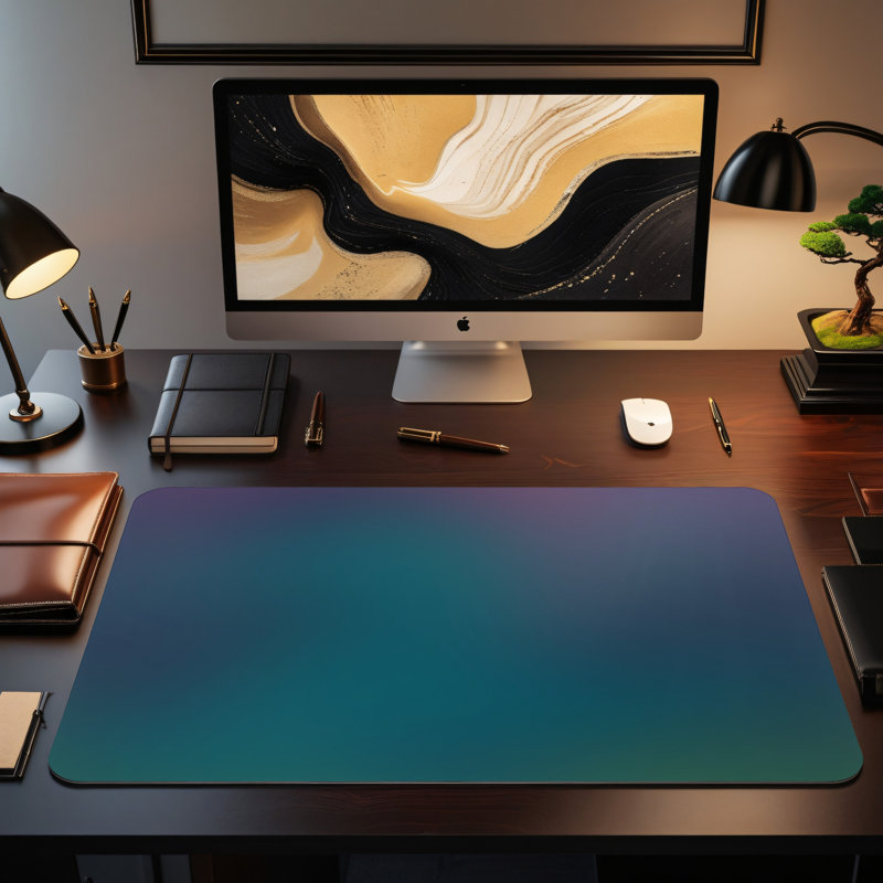 Polyester Desk Pad, 23.6x13.8