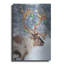  «Christmas Lights Reindeer» par Lauren Rader, art mural en métal, 24 po x 36 po-1500908679