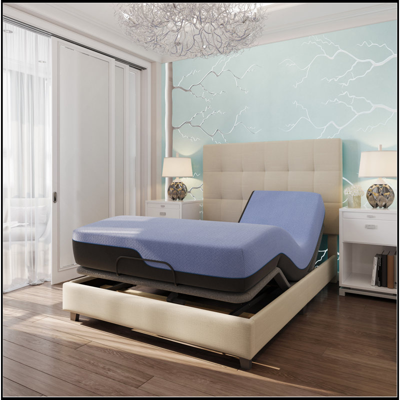 Matelas pour enfant en mousse viscoélastique rafraîchissante hybride rafraîchissant avec gel rafraîchissant 12 pouces Refresh
