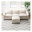 Canapé modulaire de luxe avec repose-pieds-701196529