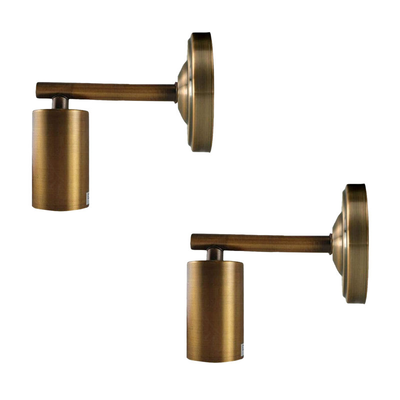 Sennott Armed Sconce, Yellow Brass