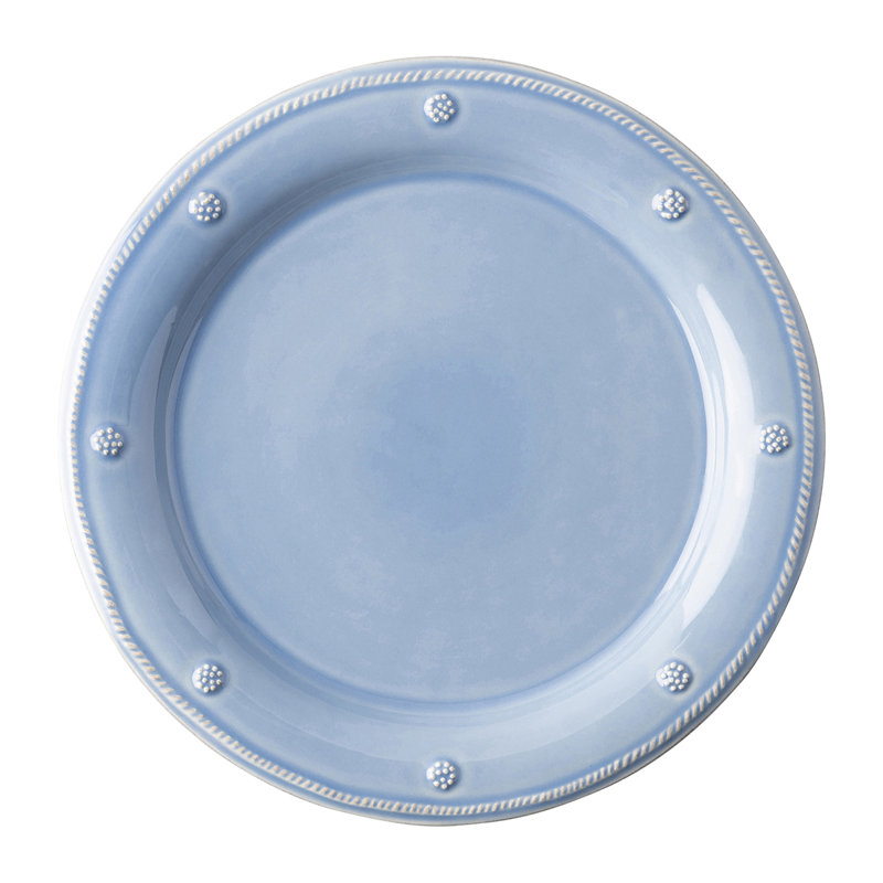 Chambray Berry & Thread 11" Ceramic Dinner Plate