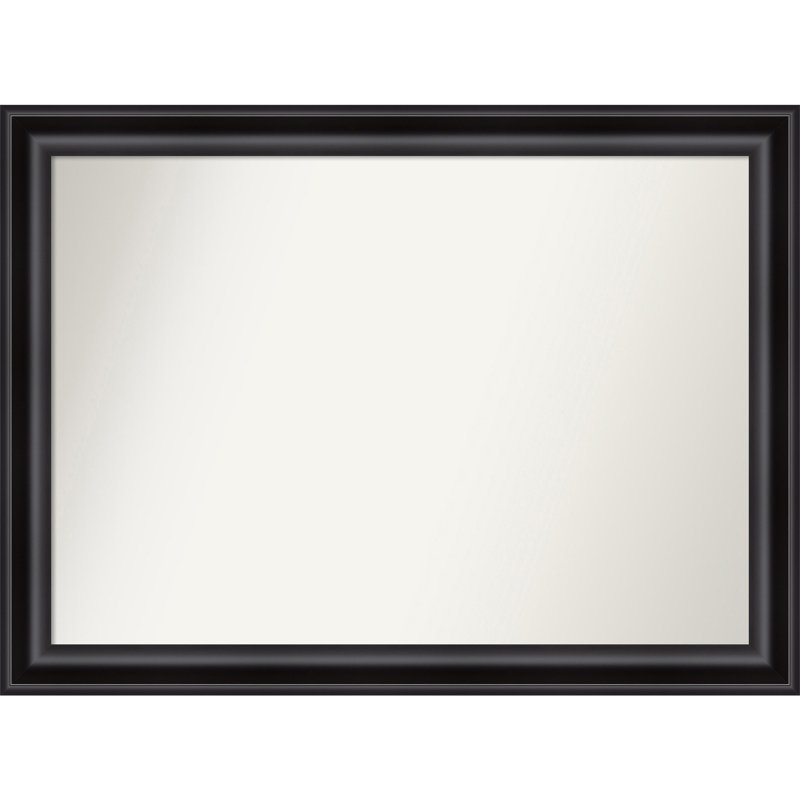 Miroir d'appoint mural en plastique Churchton, 36,75 po x 49,75 po