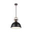 Luminaire suspendu 1 lumière avec tige Bryceton-107150039-107150040