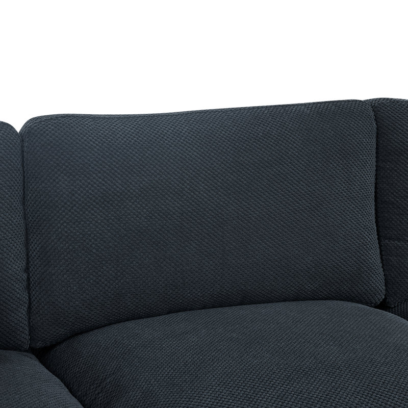 Canapé modulaire Fogshire, Face à la droite, Black