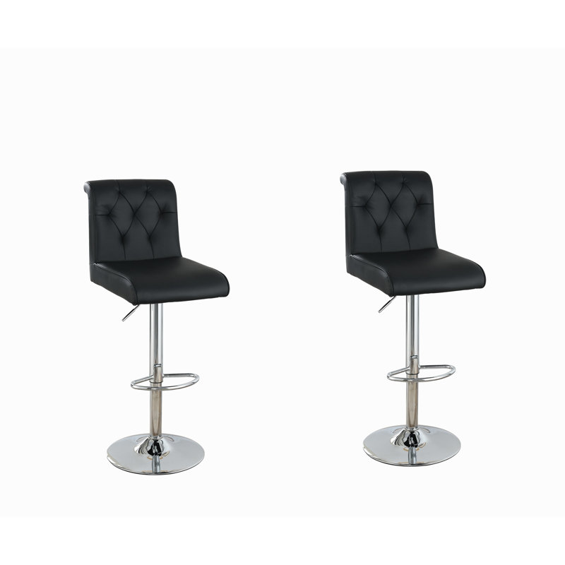 Tabouret de bar Maurkice, Noir, noir, noir, noir