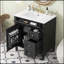 Meuble-lavabo de 30 po avec lavabo supérieur-763471359