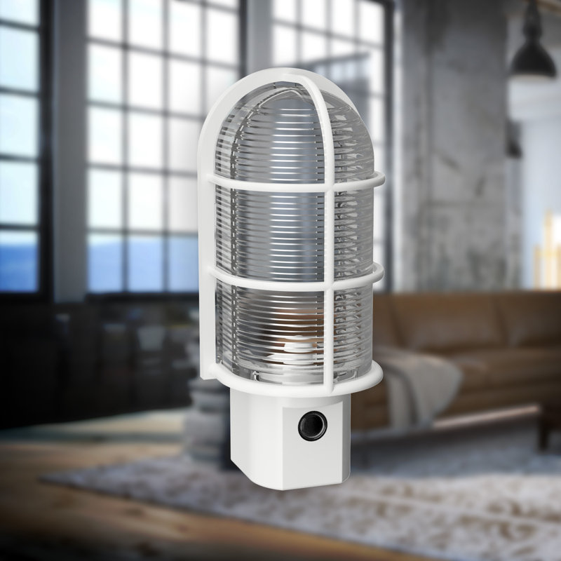 Cage Path Night Light, White
