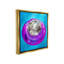 «Disco Ball In Pool Floater Frame» par Ziwei Li sur-635080140-635080141