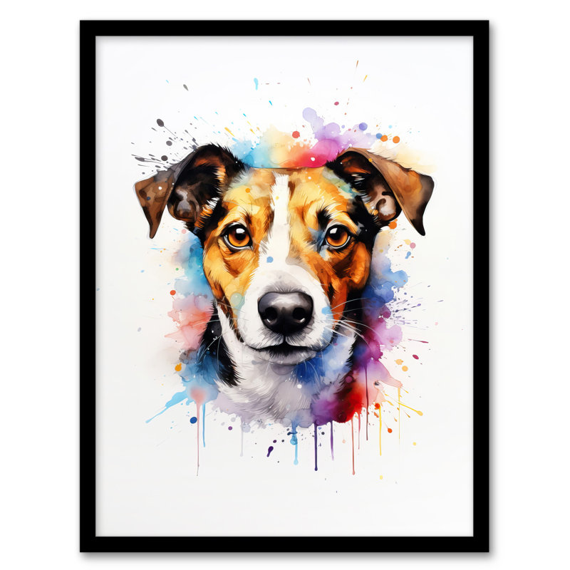 Jack Russell - Single Picture Frame Print
