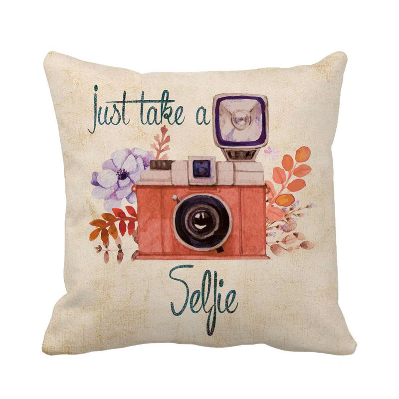 Housse de coussin carrée 