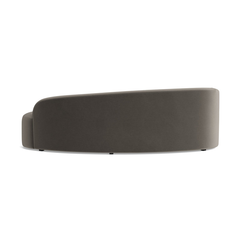 Sofia Left Arm Sofa, Performance Velvet - Graphite