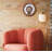 QXM611BLH Melodies In Motion Clock, Brown