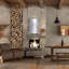 Art mural Boho, arc-en-ciel par Courtney Prahl-542426750