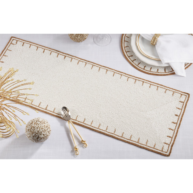 Chemin de table Classic Beauty, Ivoire