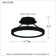 Anastice Acrylic LED Semi Flush Mount