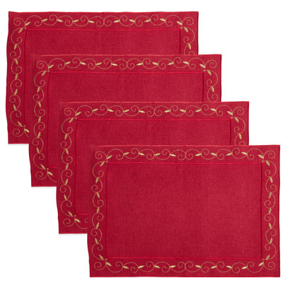 Sartor Polyester Abstract Rectangle Placemat
