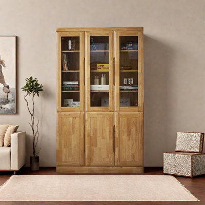Pure solid wood bookcase